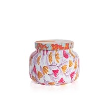 Pineapple Flower Pattern Play Signature Candle | capri BLUE