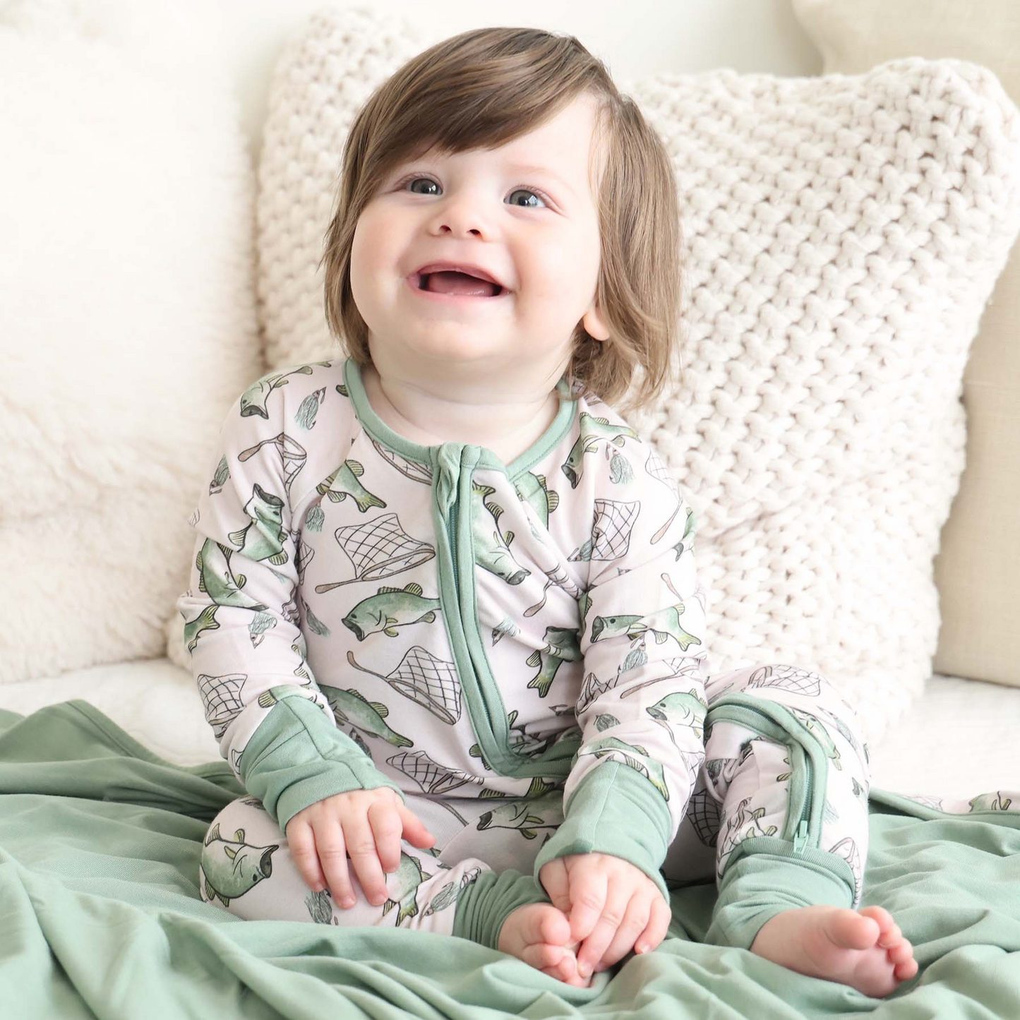 Bass Buddies Zip Romper