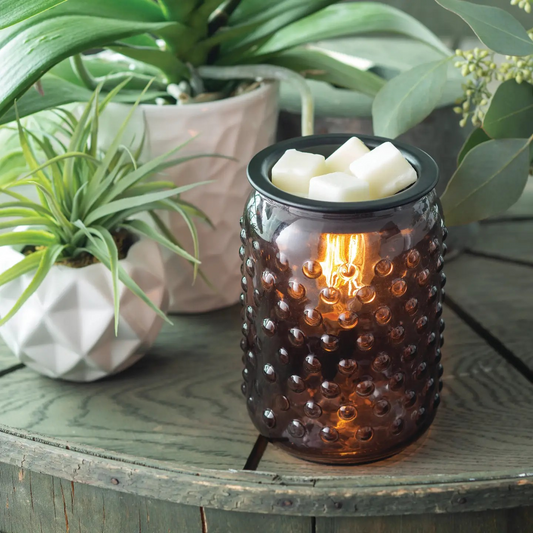 Vintage Bulb Illumination Fragrance Warmer-Smokey Hobnail