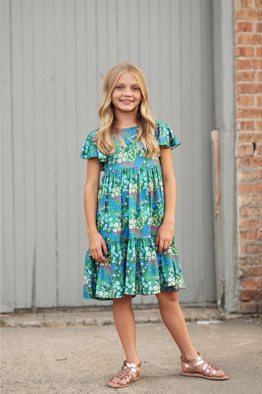 Emerald Meadow Dress