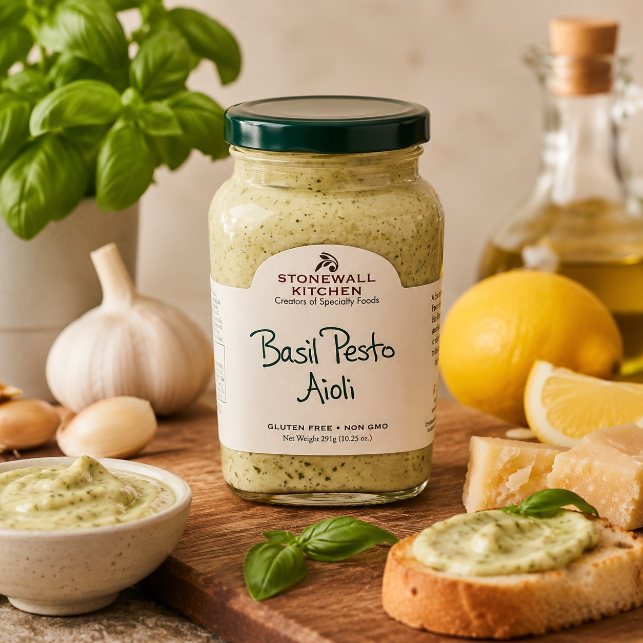Basil Pesto Aioli | Stonewall