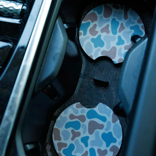 Camo Car Coasters | 2 Pack
