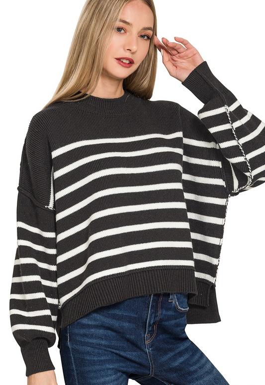 The Brooklyn Stripe Sweater