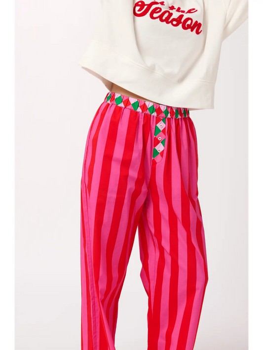 Festive Stripe Lounge Pant