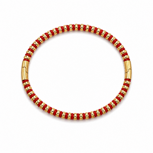 Ocean Line Bangle | Red