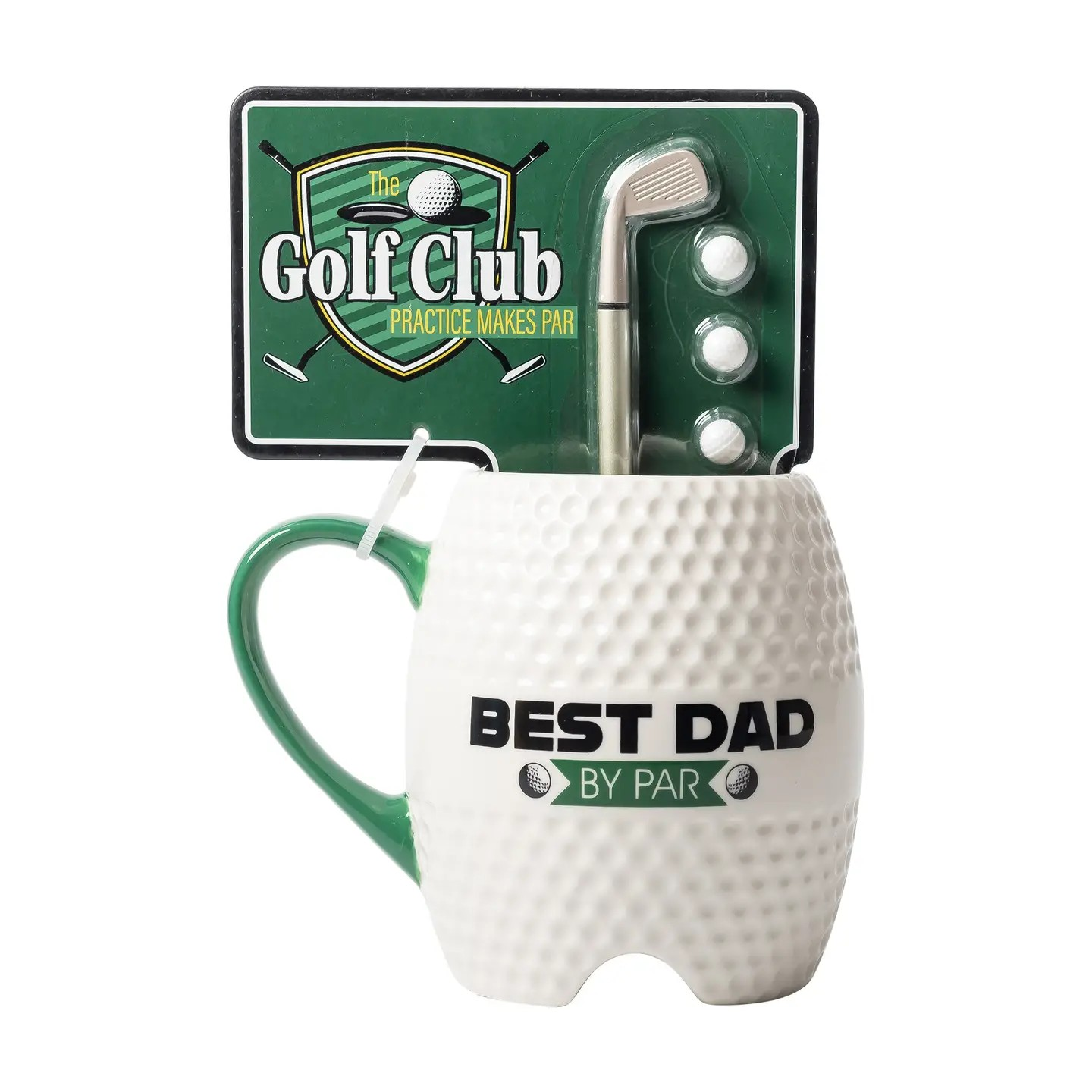Best Dad Golf Mug And Pen Set