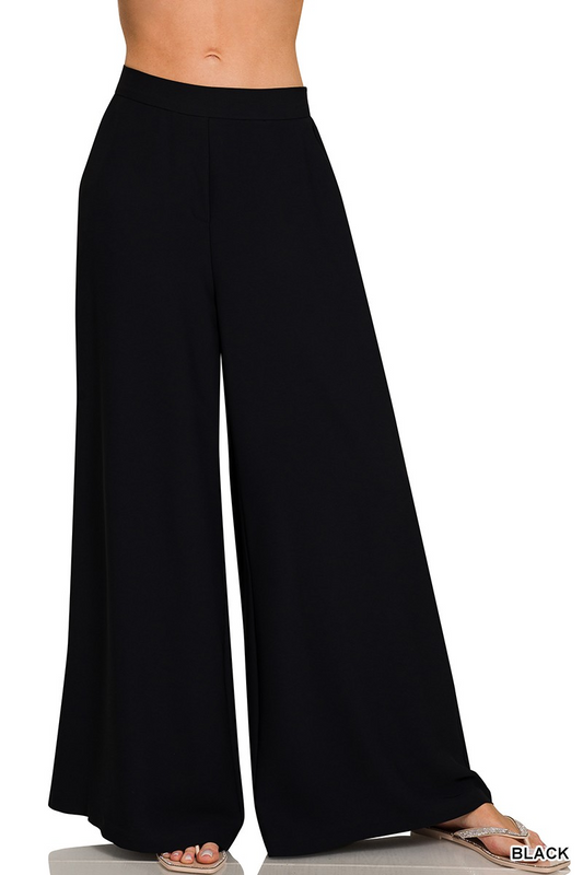 Classic Relaxed Wide Legged Pants