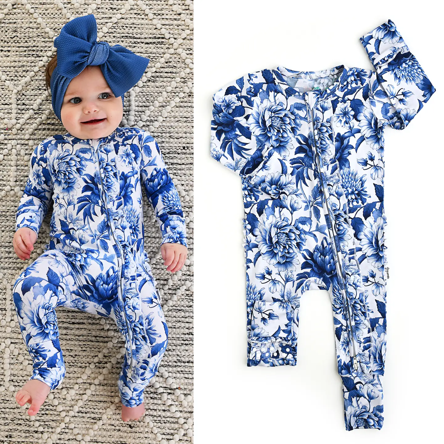 Hattie Ruffle Zip