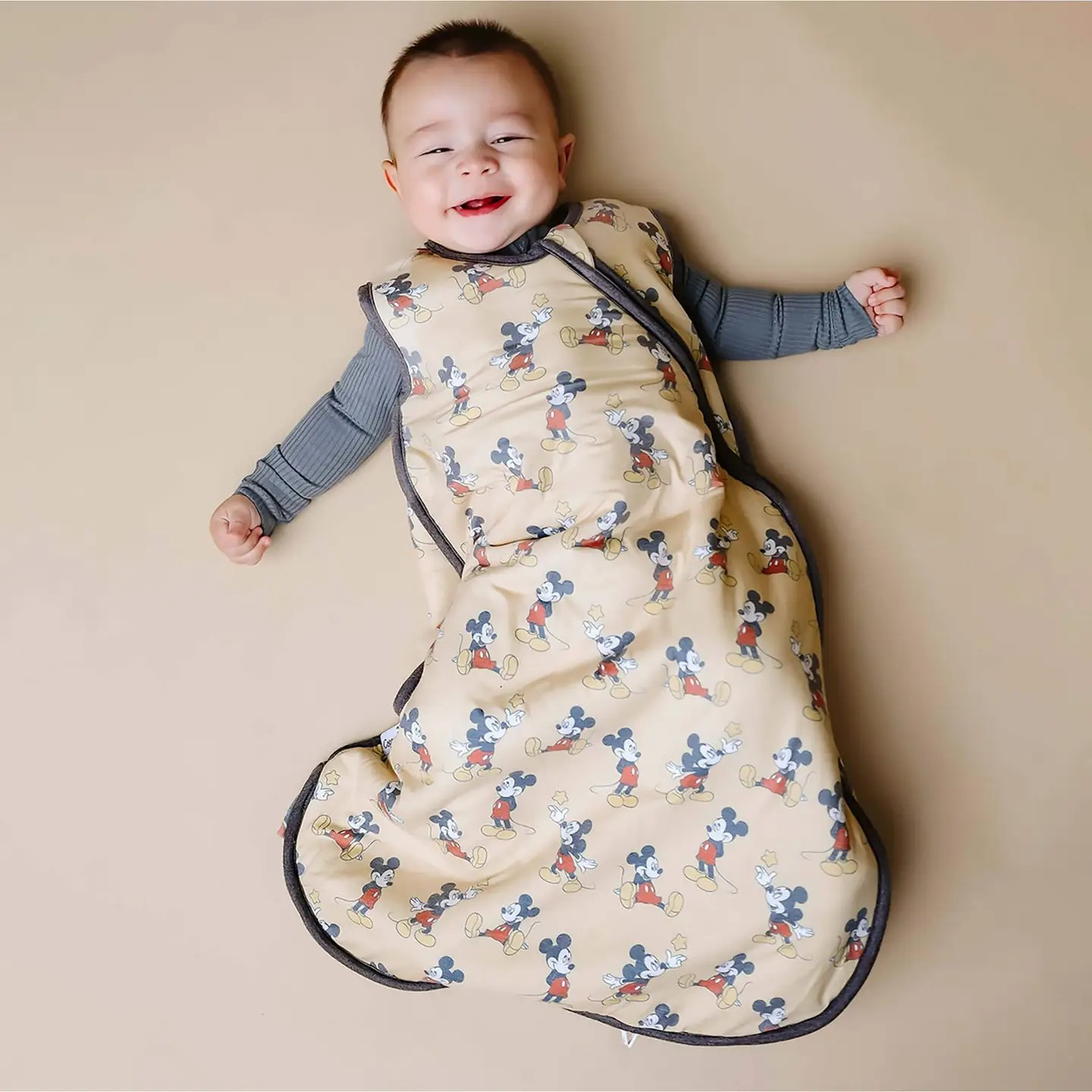 Mickey Mouse Sleep Bag | 6-12M | Copper Pearl
