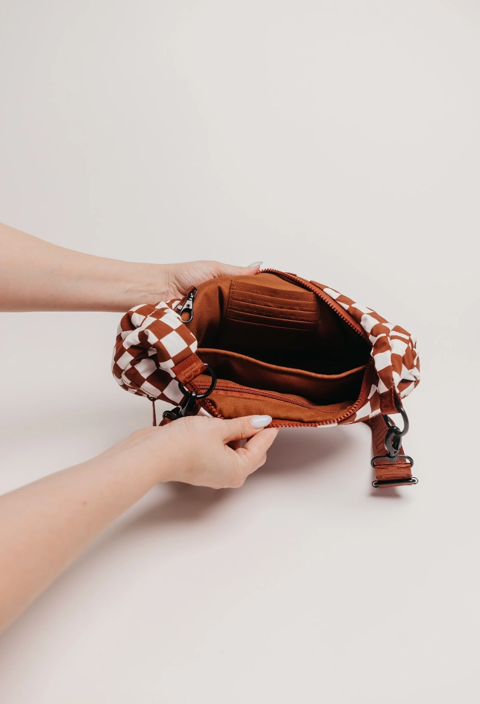 Canyon Check Crossbody | Brixley