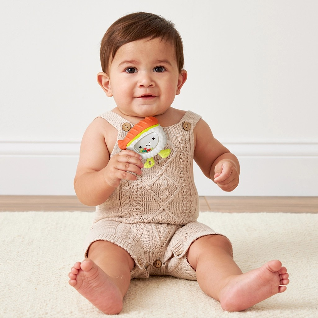 Sweetie Shake Silicone Teether Rattle
