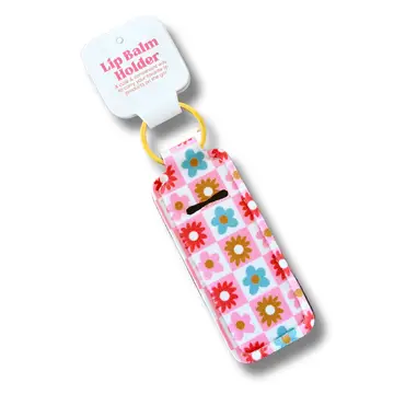 Lip Balm Keychain Holder