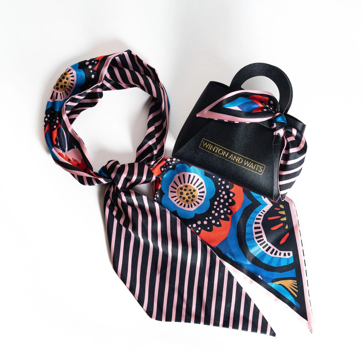 Pop Floral Accessory Scarves