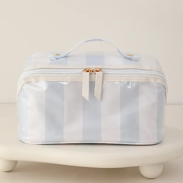 Seaside Stripe Cosmetic Bag