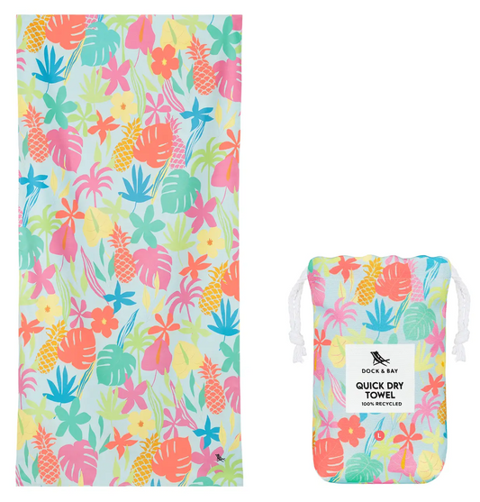 Aloha Glow Beach Towel