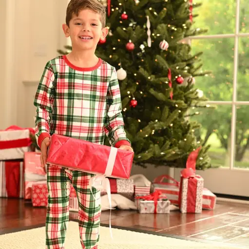 Merry Morning Plaid Pajamas| Monogram Me
