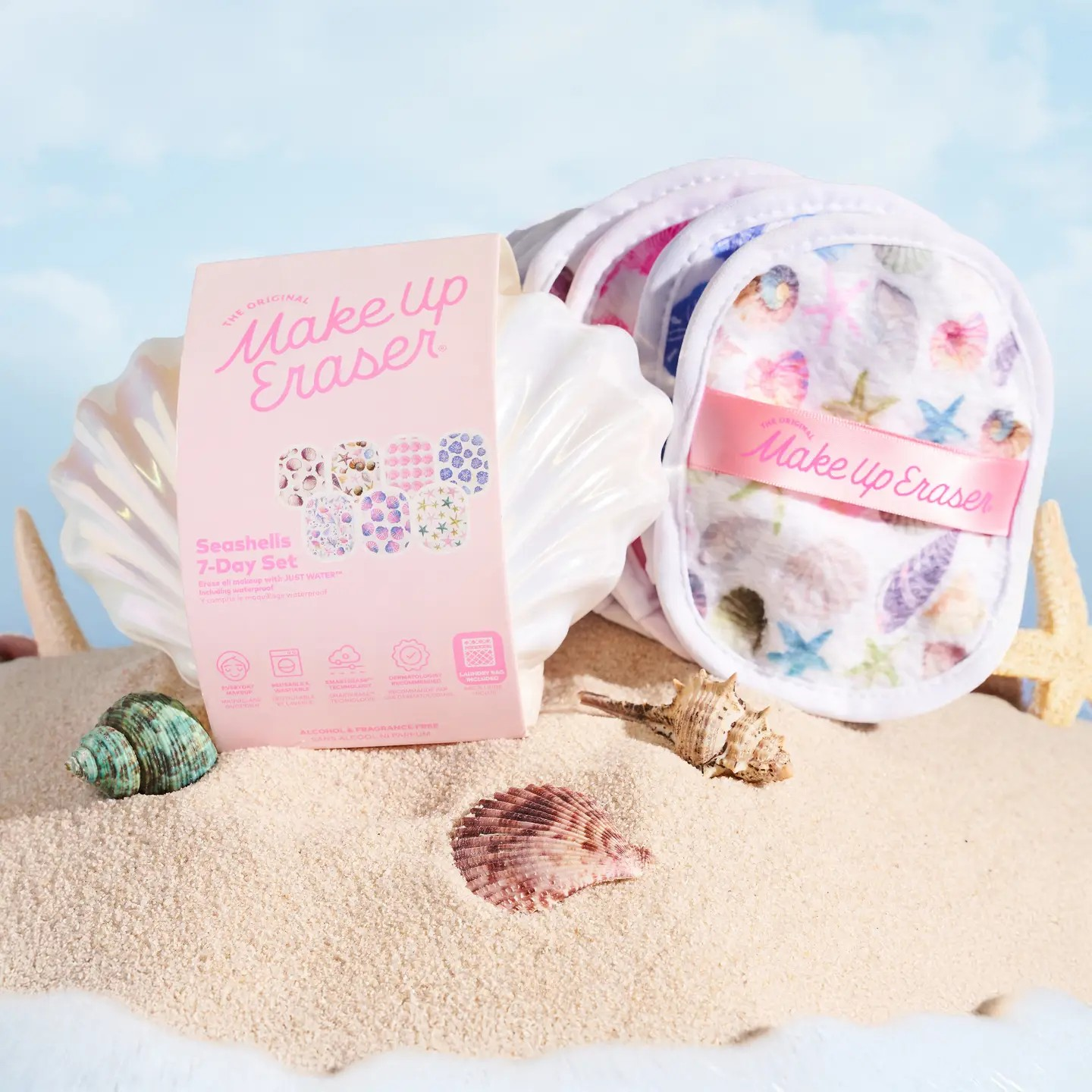 Seashells Make-up Eraser