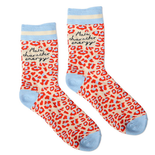 Main Character Energy Socks in a Can