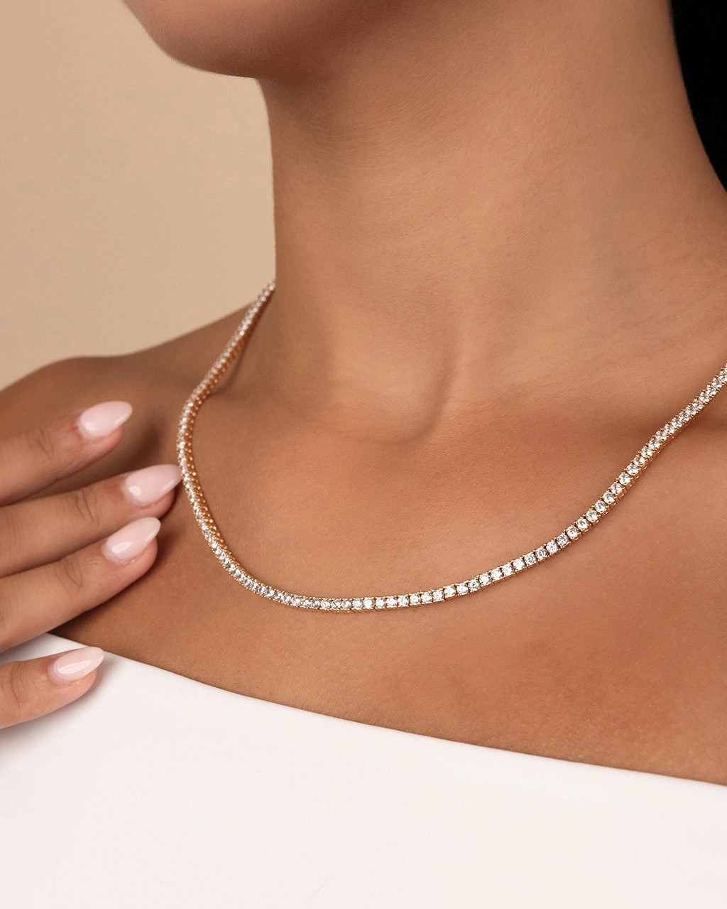 Cecil Tennis Necklace