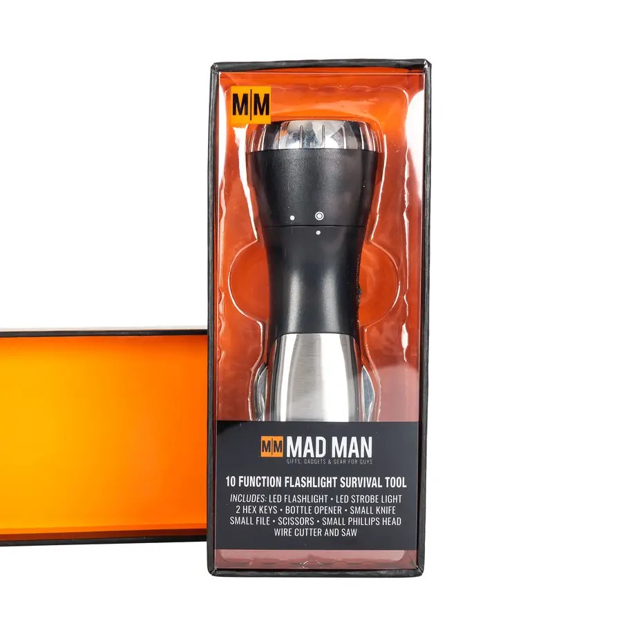 10 Function Flashlight Survival Tool