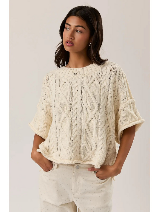 The Charleston Cable Knit Sweater