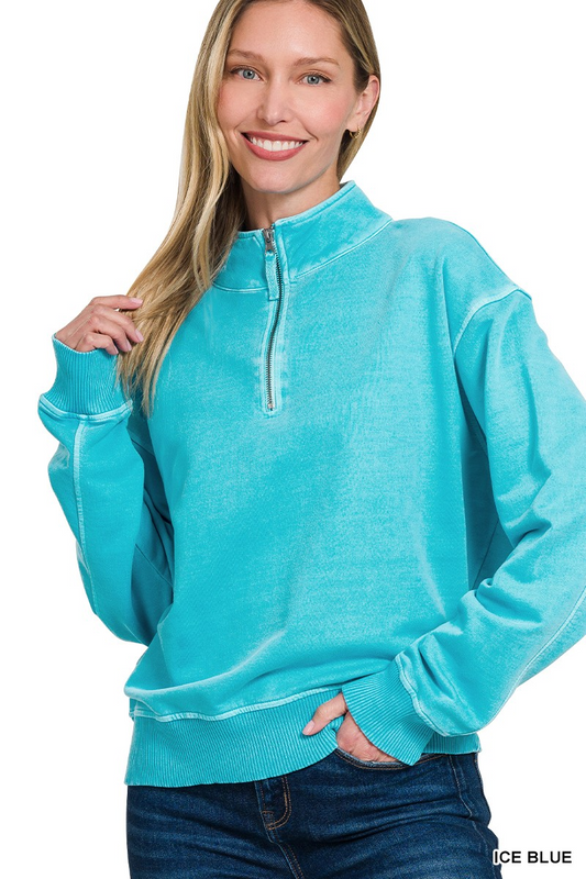 Vintage Vibes Quarter-Zip