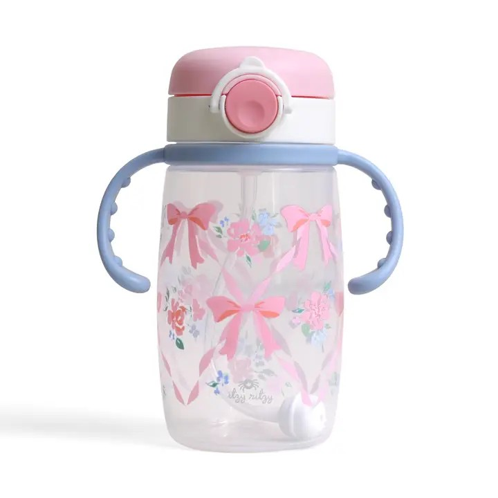 Itzy Sips Straw Cup | Bows
