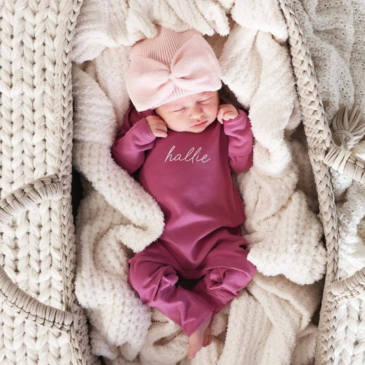 CuddleLane Luxe Waffle Blanket | Whisper