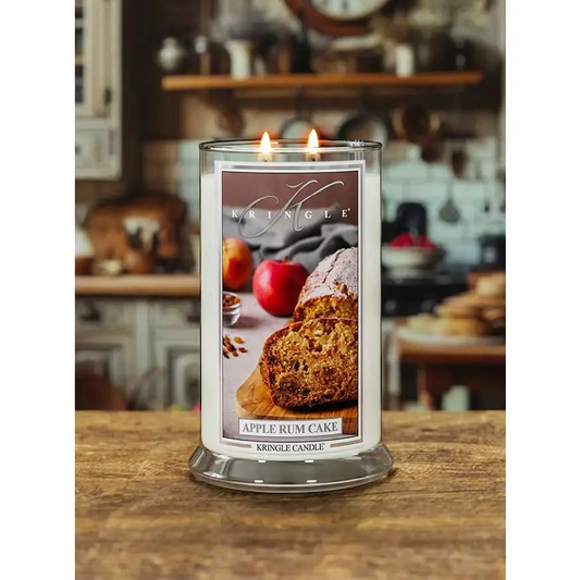 Apple Rum Cake Candle