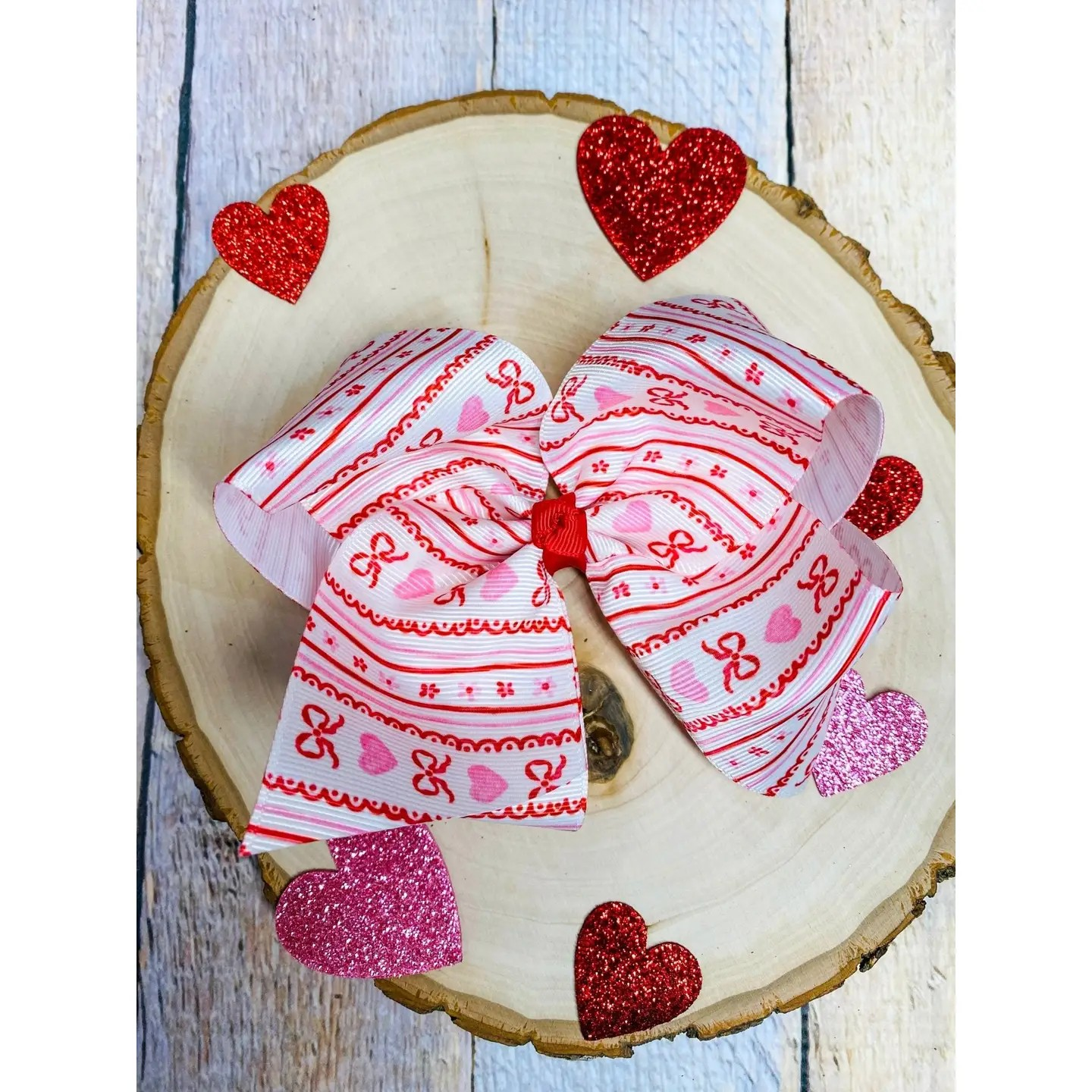 Hearts & Bows Hairbow