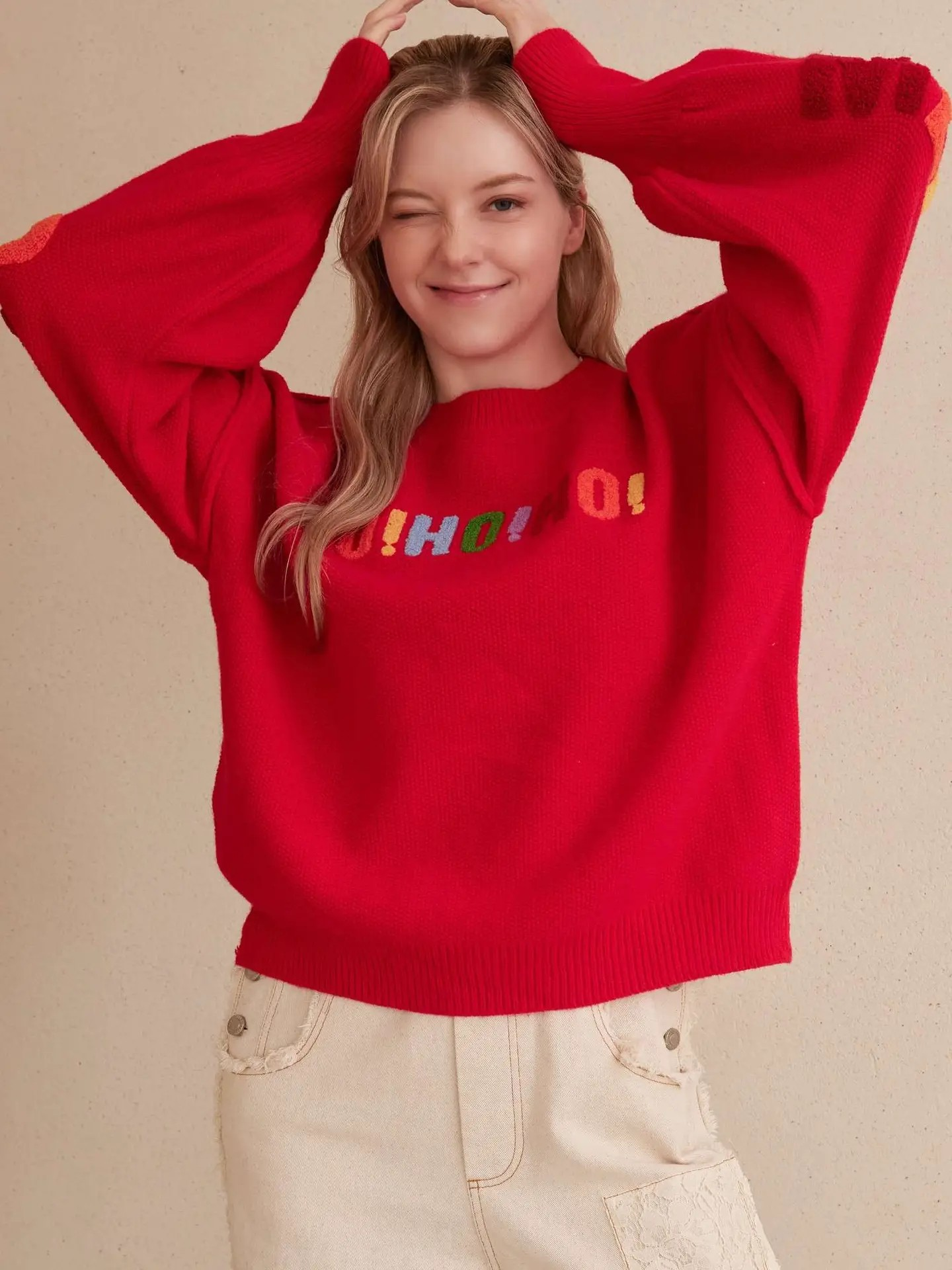 Ho Ho Ho Merry Christmas Sweater