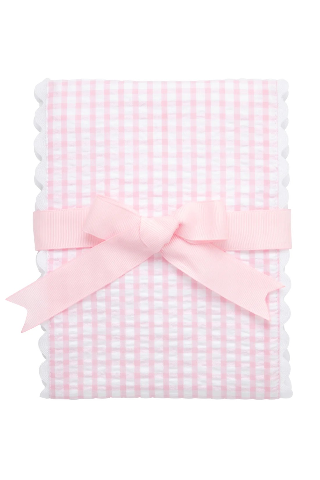 Fancy Fabric Burb Cloth | Pink/White Check