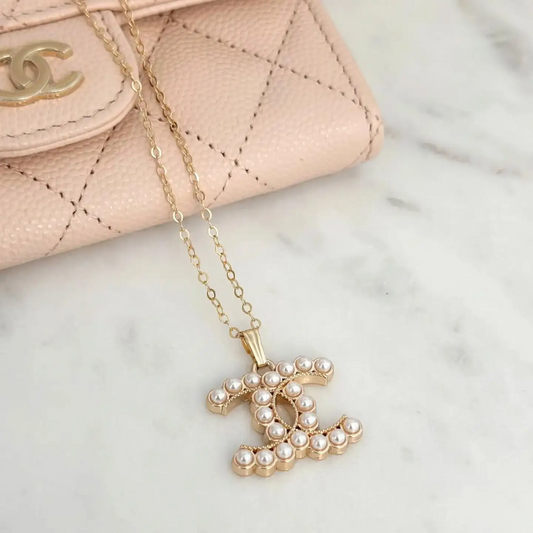 The Cable Chain CC Gold Necklace