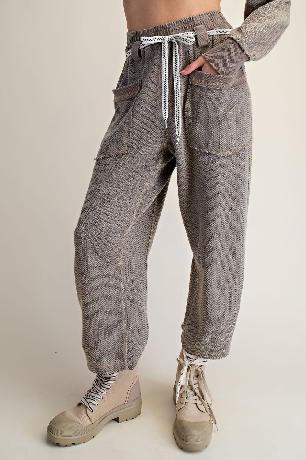 Willow Knit Pants | Ash Olive