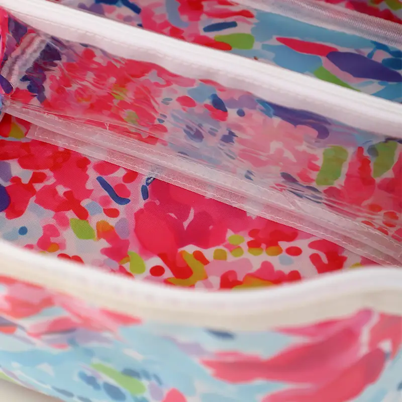 Tropical Escape Cosmetic Make Up Bag | Waterproof