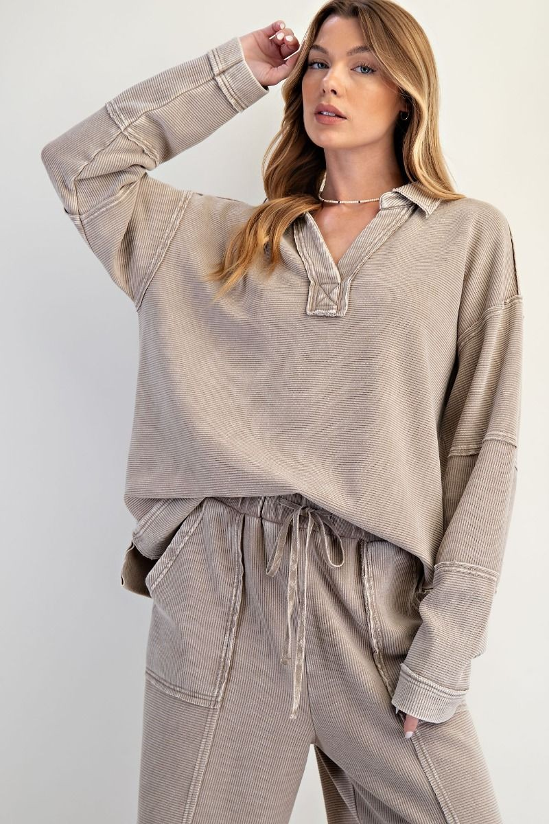Oversized Relaxed Lounge Shirt & Pants
