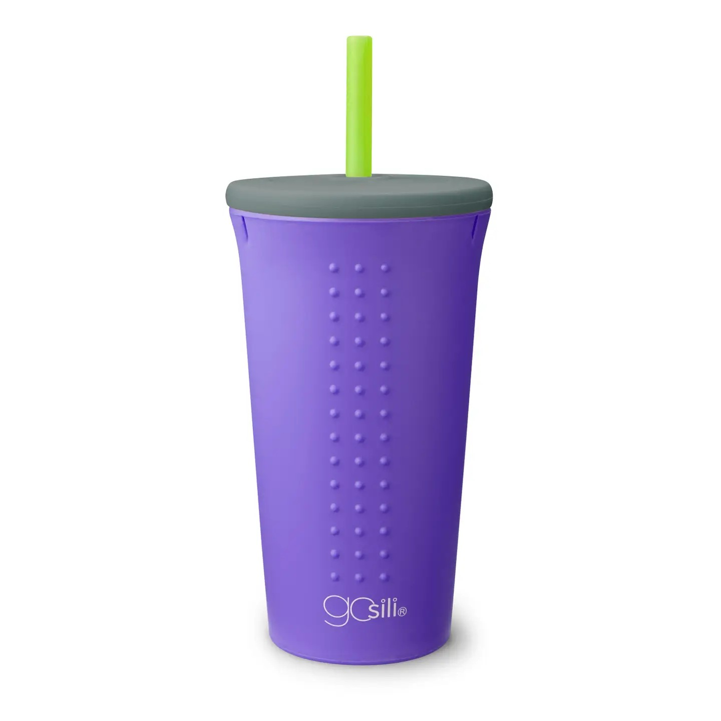 16 oz Silicone Straw Cup