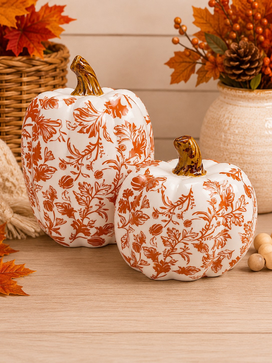 Maple Lane Pumpkin Set | Stoneware