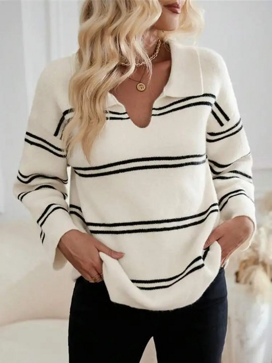 Two- Tone Bliss Sweater