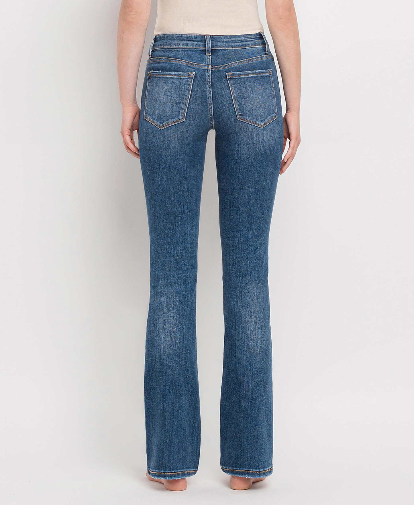Mid Rise Bootcut Jeans | Lovervet