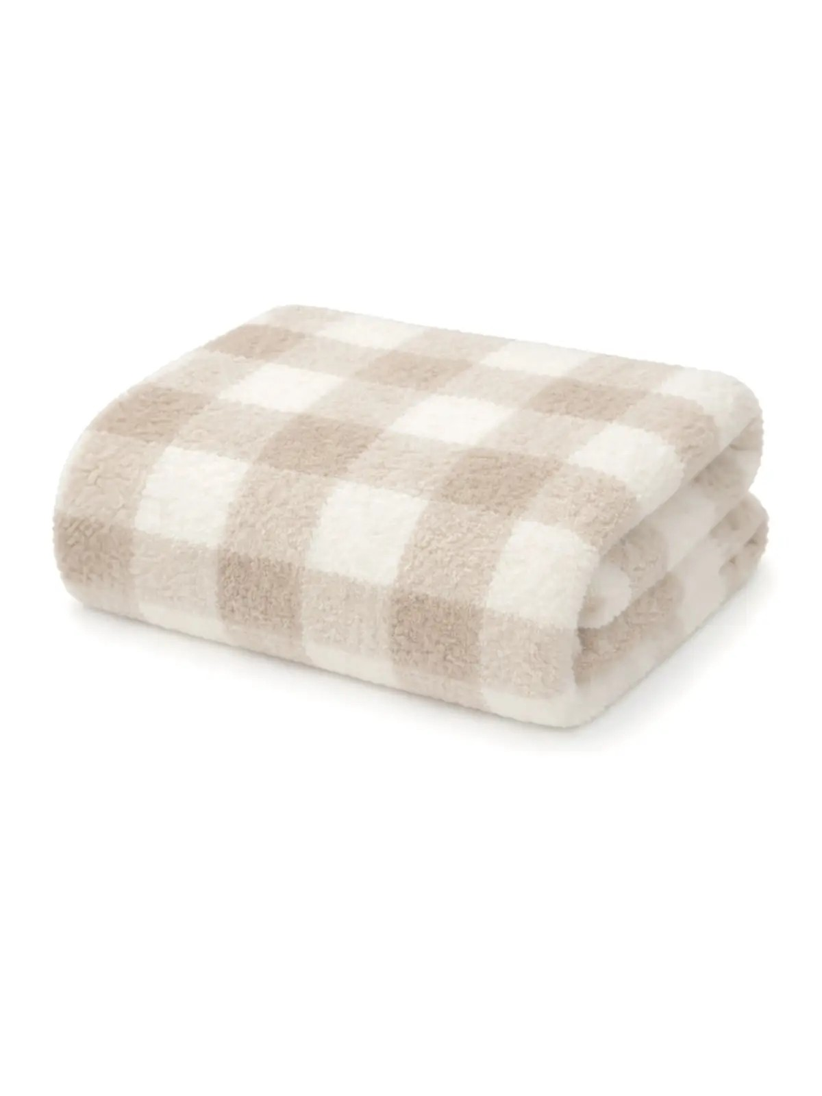 Bliss Gingham Blanket | Phufy | Pebble