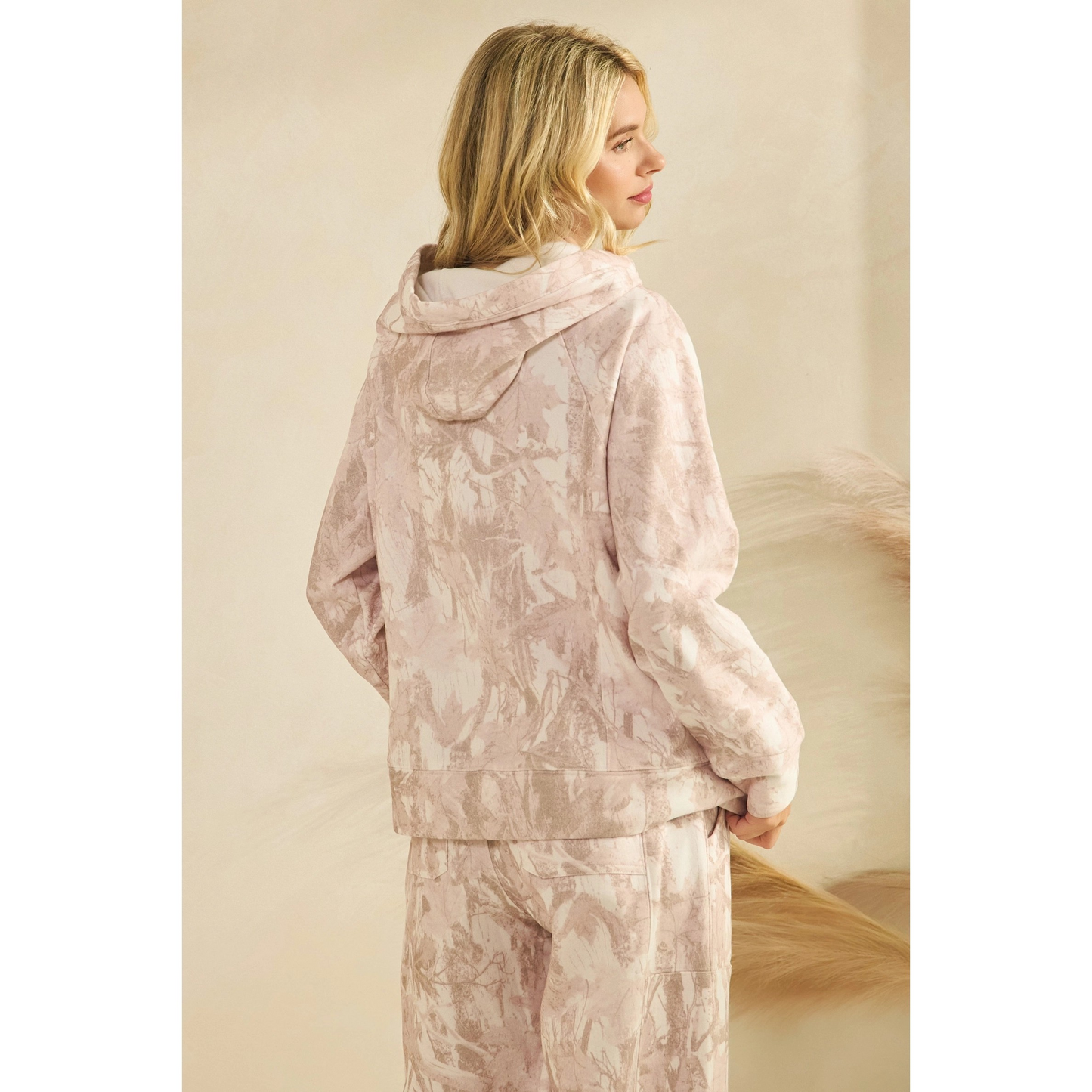 Blush Camo Jogger Set