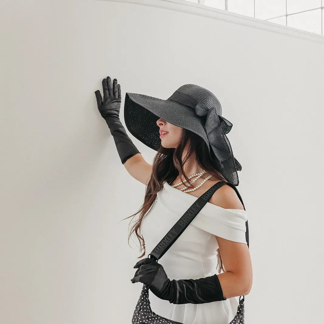 Pepper Dot Crescent Crossbody | Brixley