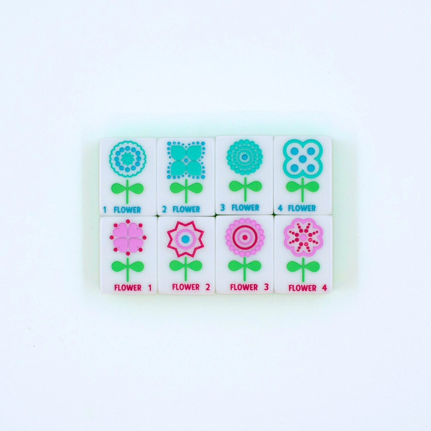 Crystal Confetti Lemon-Lime Mahjong Set | My Fair Mahjong