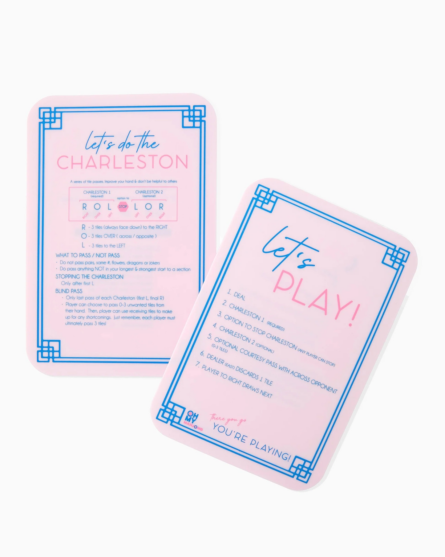 Light Pink Shufflers | Oh My Mahjong