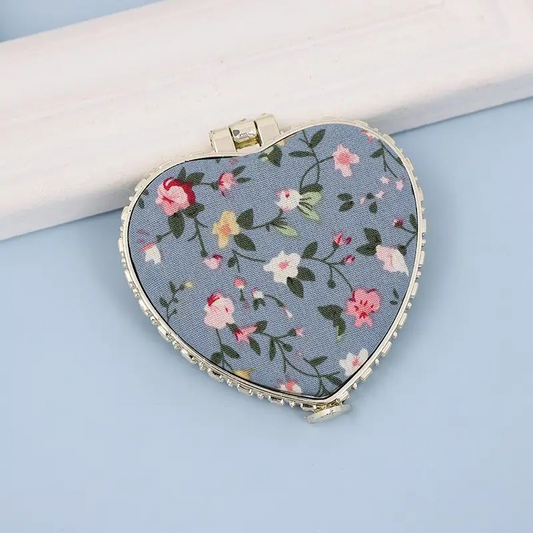 Travel Pocket Heart Mirror
