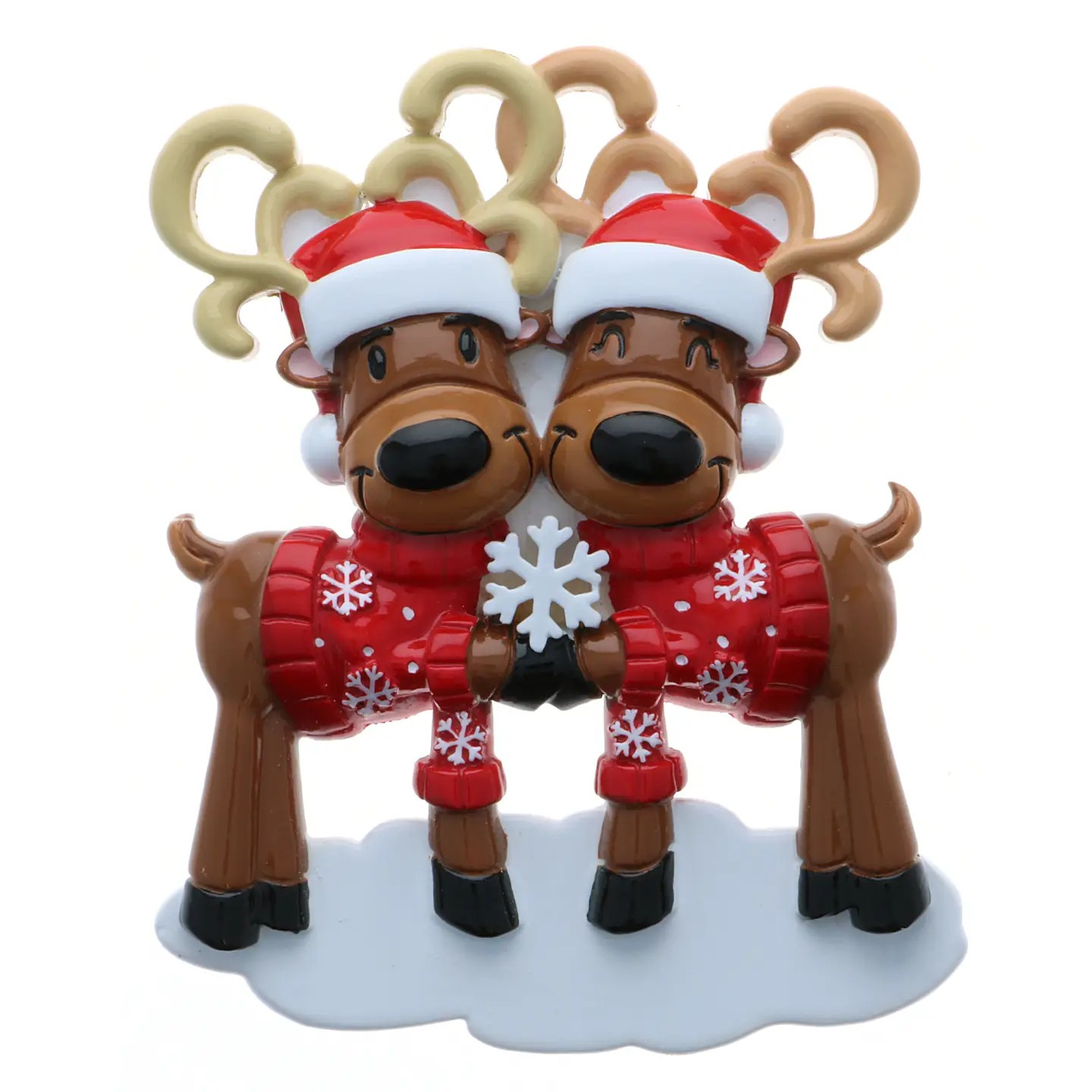 Better Together Reindeer | Personalize Christmas Ornament