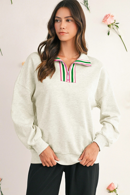Ivy Lane Half Zip Sweatshirt