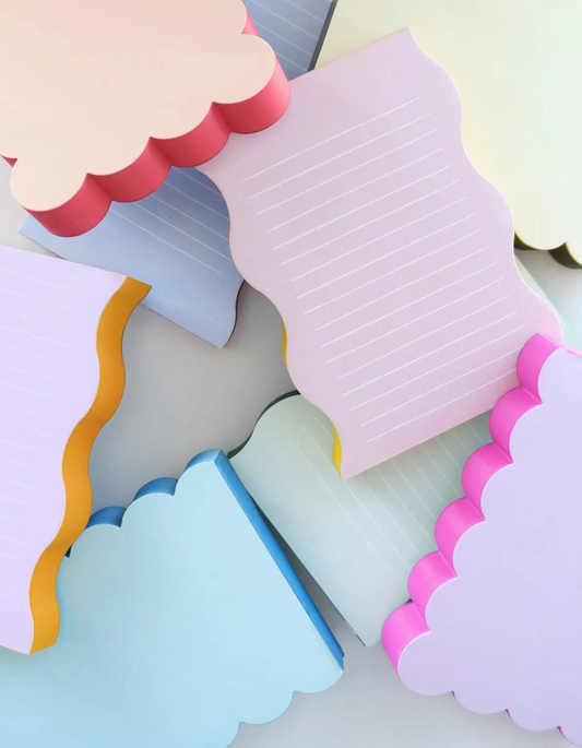 Scalloped Notepad