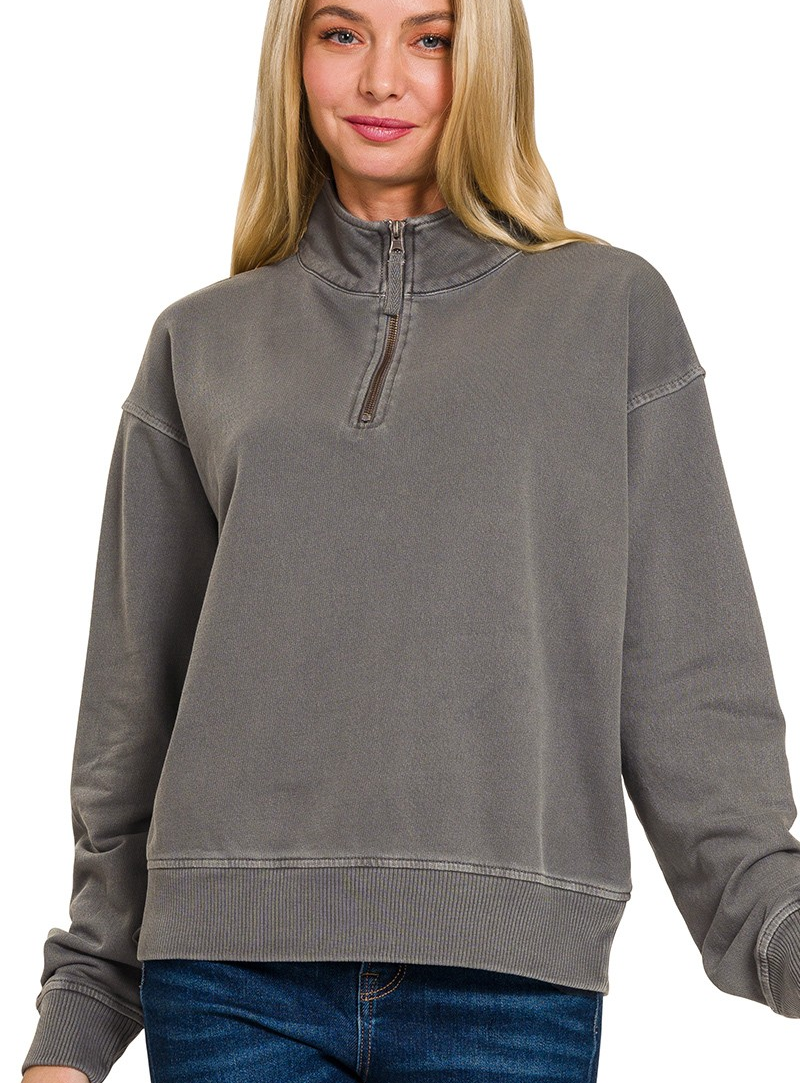 Vintage Vibes Quarter-Zip